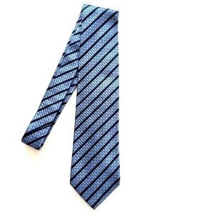 XMI Platinum Men’s Tie 2 Shades of Blue O/S